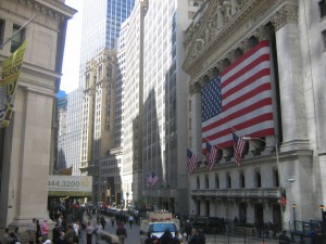 The Stock Exchange on Wall Street